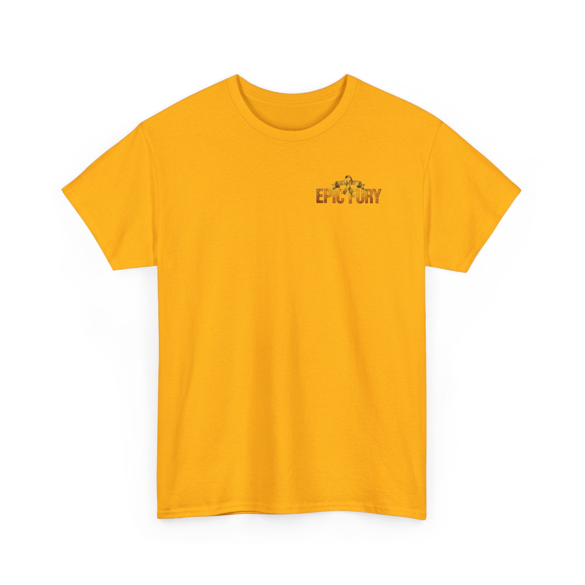 Troops support epic fury Unisex Heavy Cotton Tee