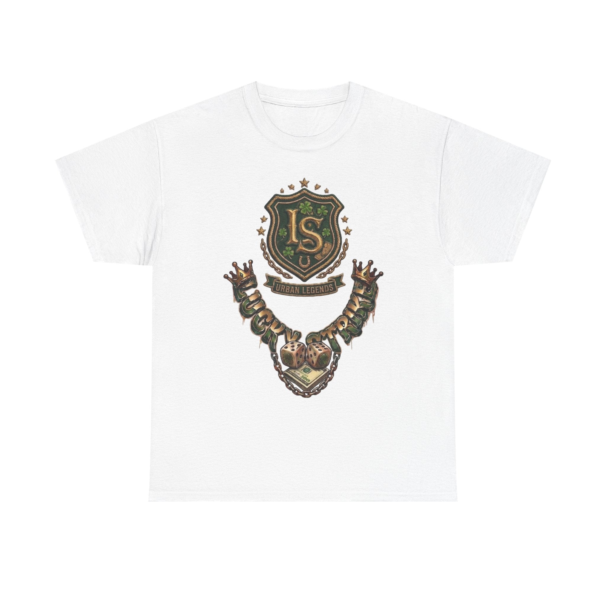 Lucky strike (Green) Unisex Heavy Cotton Tee