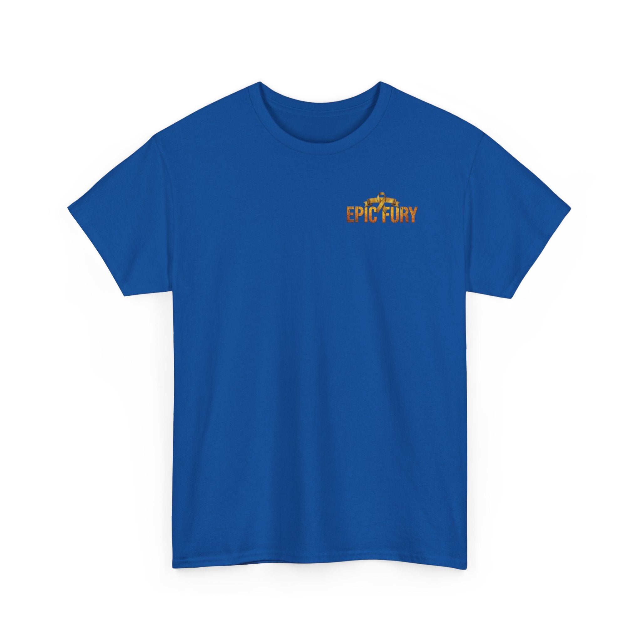 Troops support epic fury Unisex Heavy Cotton Tee