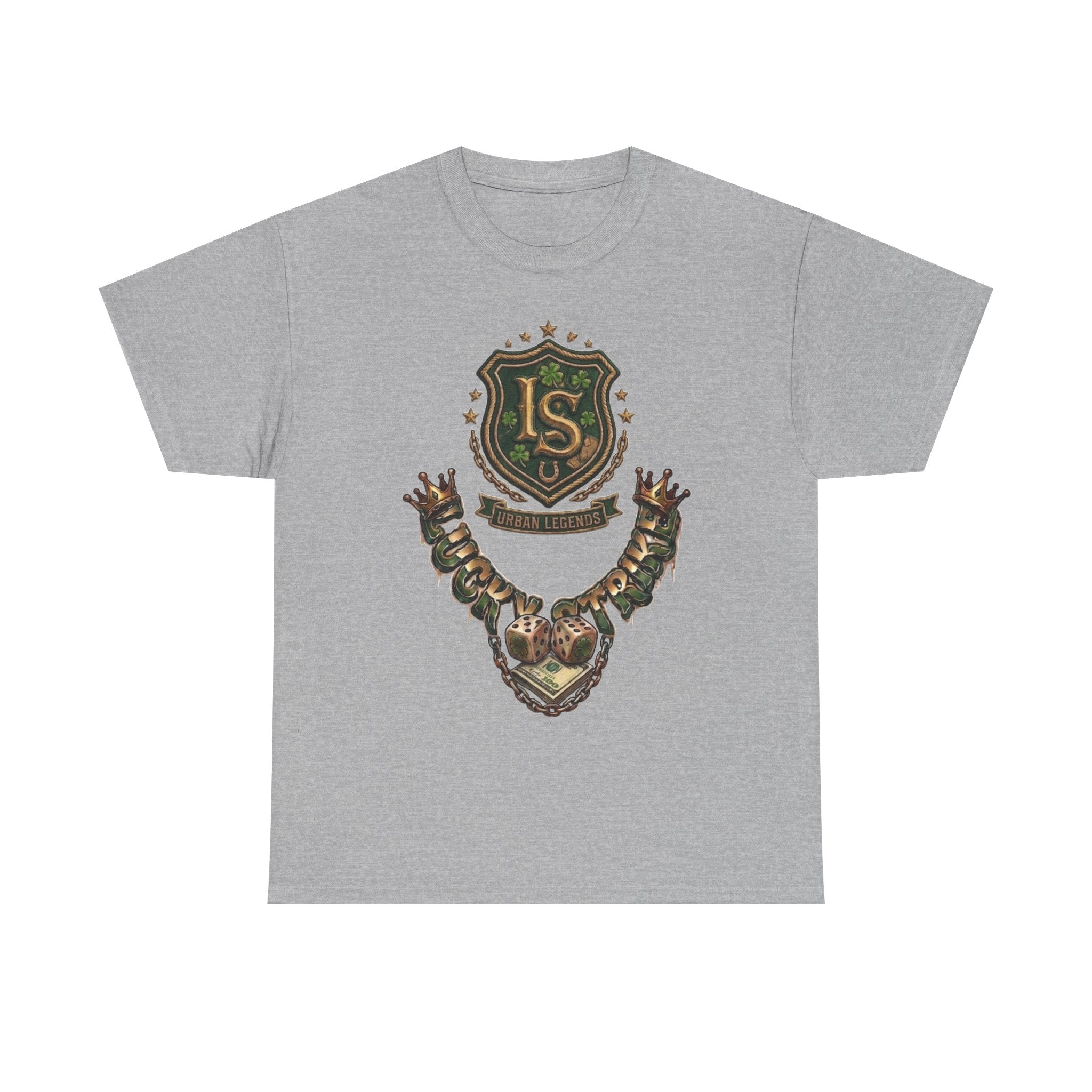 Lucky strike (Green) Unisex Heavy Cotton Tee