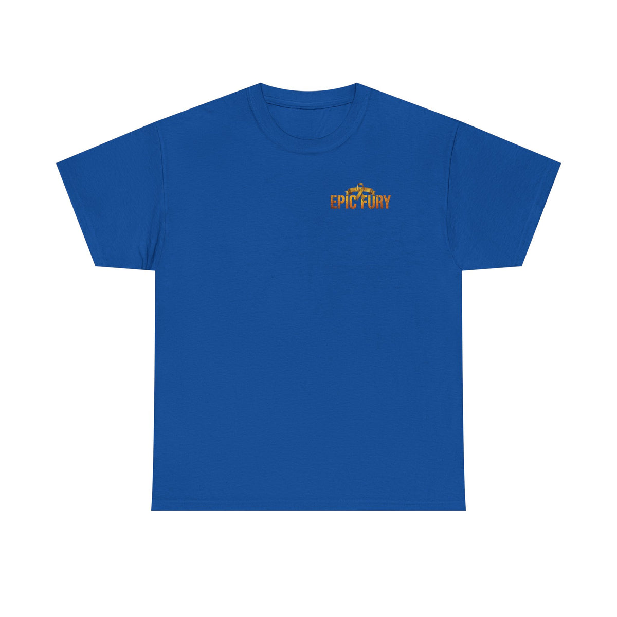 Troops support epic fury Unisex Heavy Cotton Tee