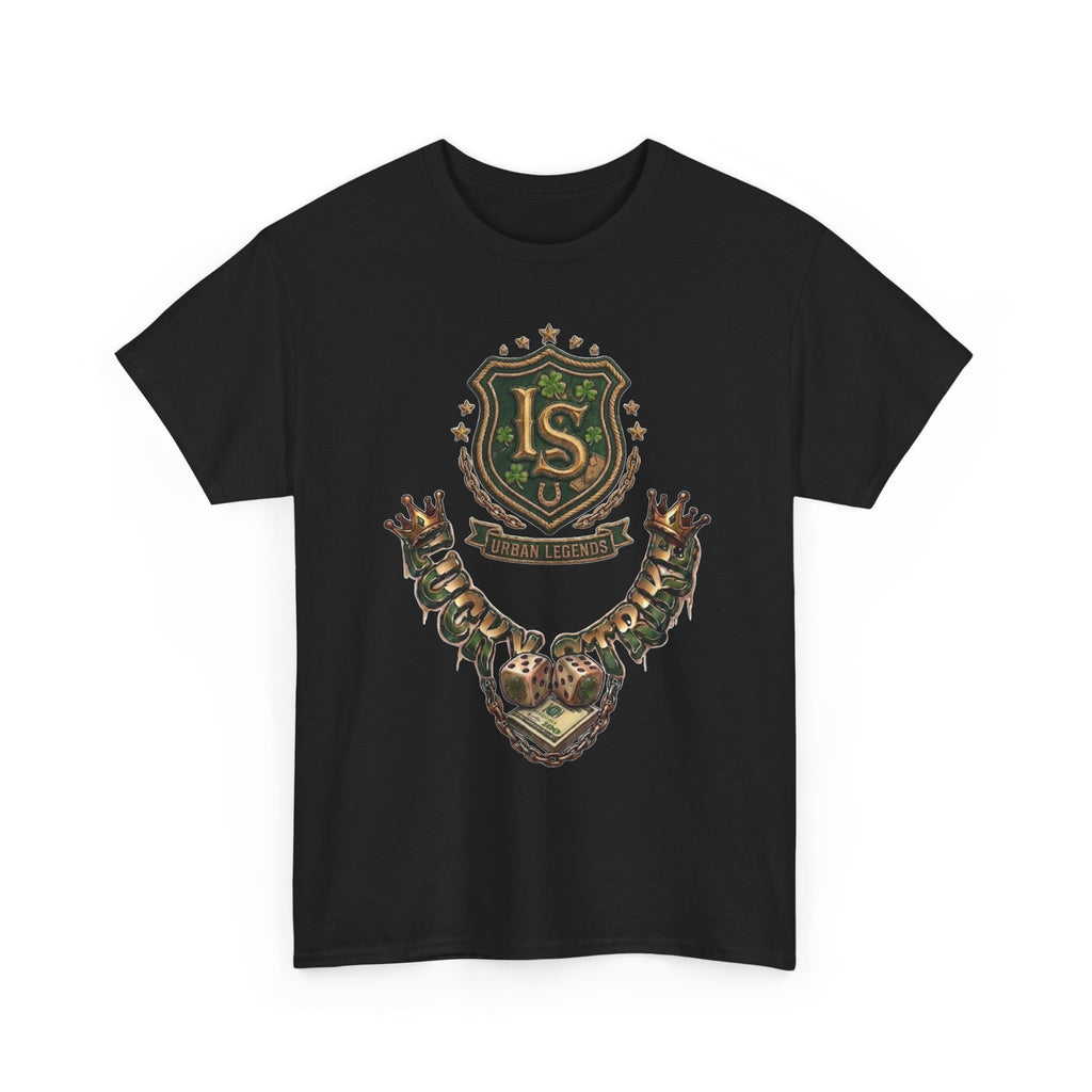 Lucky strike (Green) Unisex Heavy Cotton Tee