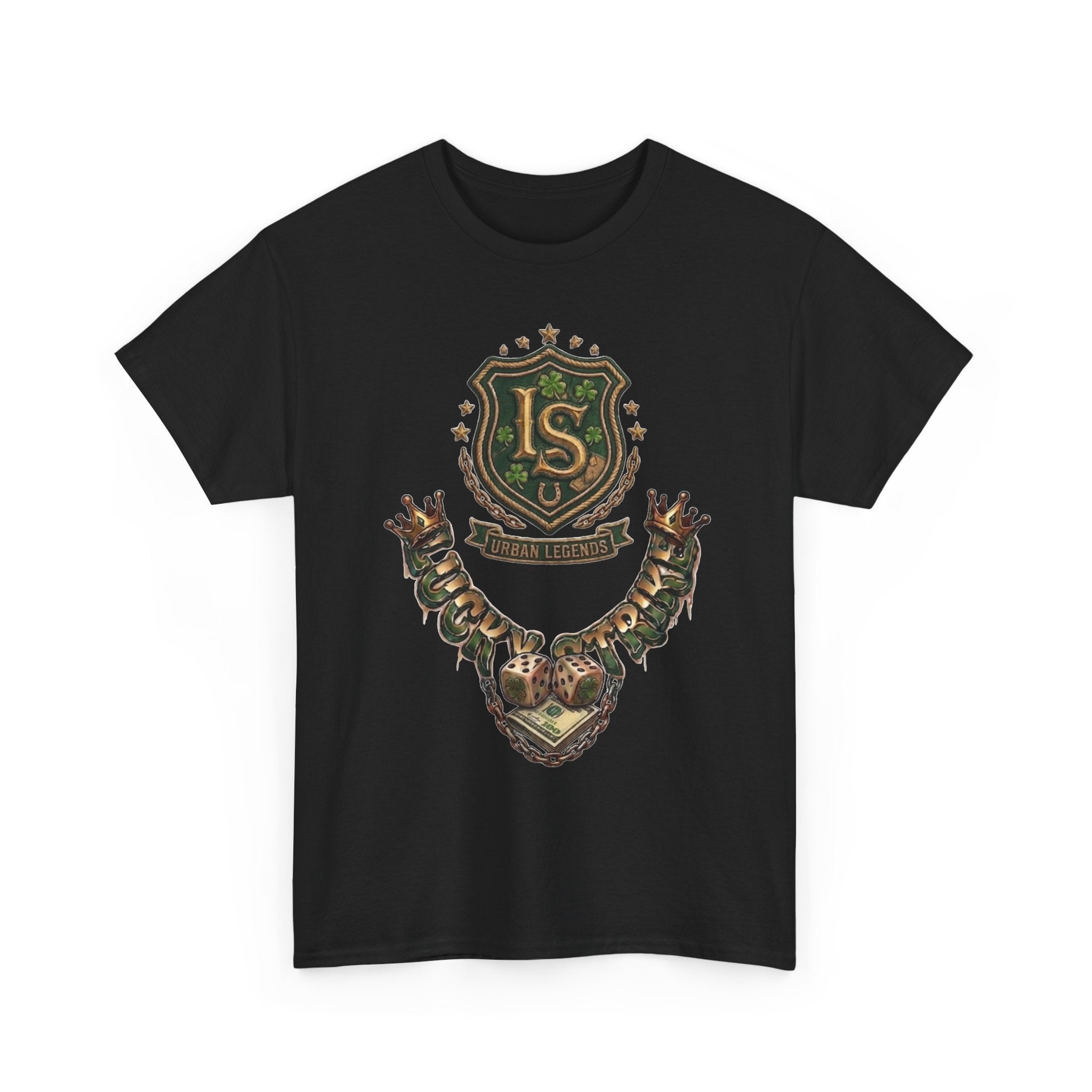 Lucky strike (Green) Unisex Heavy Cotton Tee