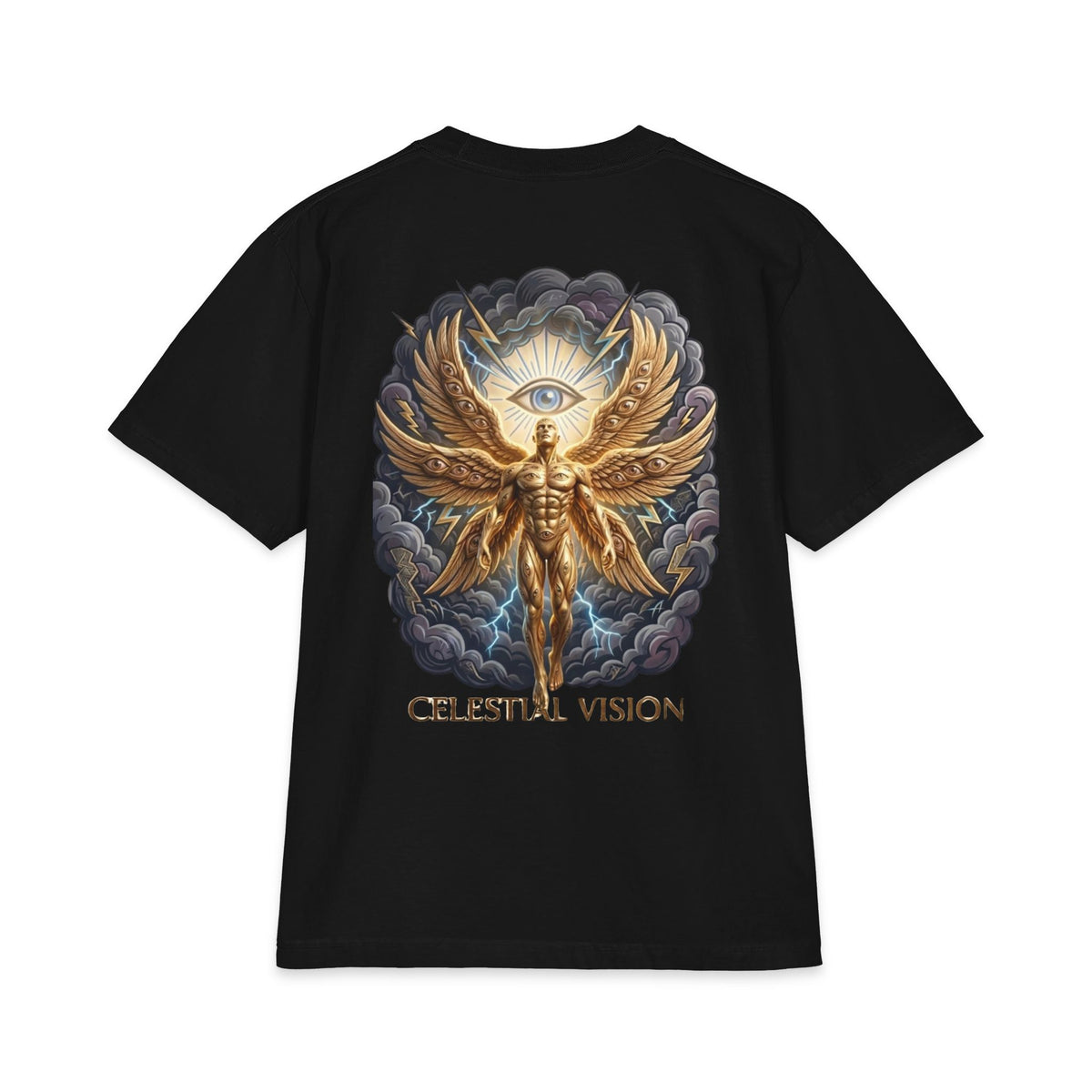THE EYE CELESTIAL VISION Unisex Max Heavyweight Short Sleeve
