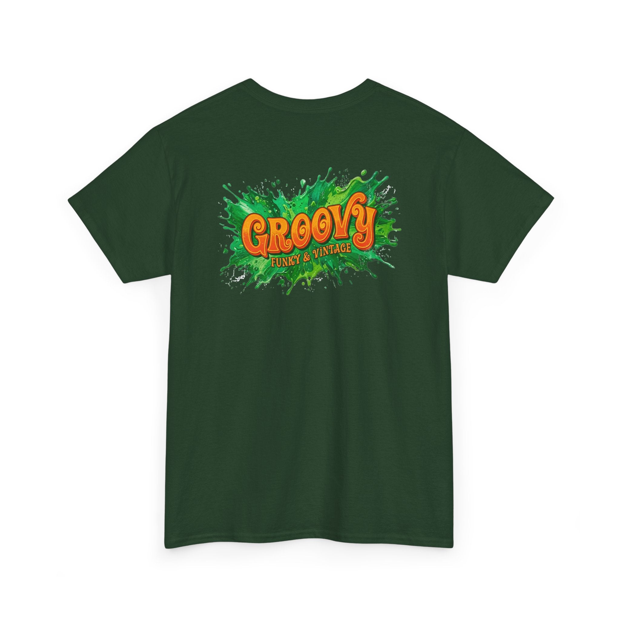 GROOVY FUNKY VINTAGE Unisex Heavy Cotton Tee
