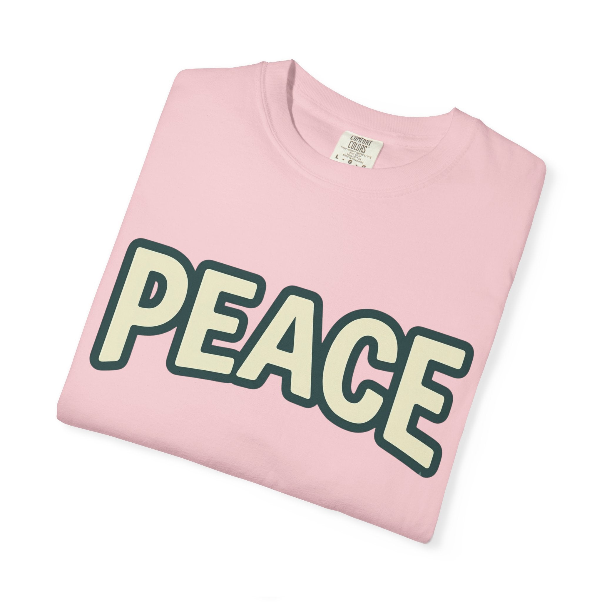 Peace Unisex Garment-Dyed T-shirt