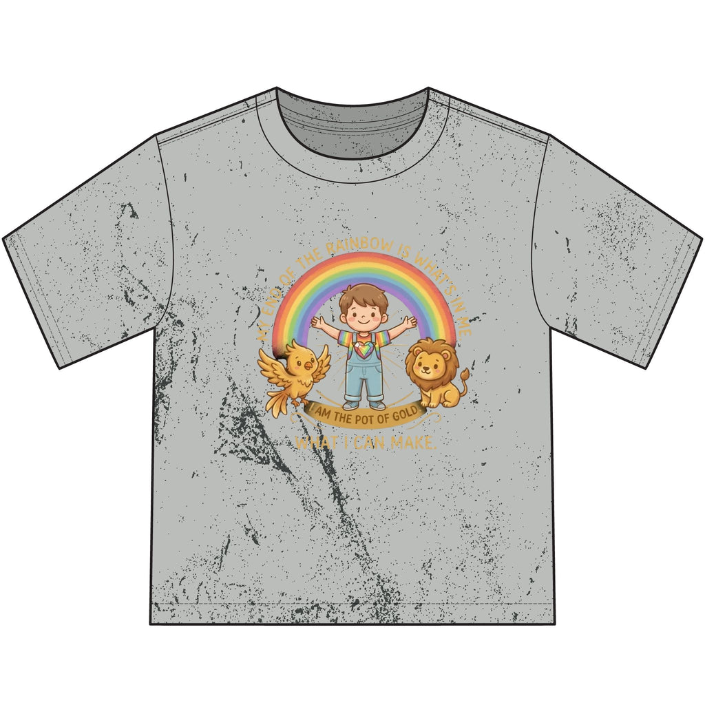 Pot of gold Heavyweight Color Blast Youth T-Shirt