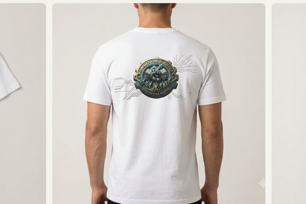 Ambition drive and collective stride Unisex Garment-Dyed T-shirt